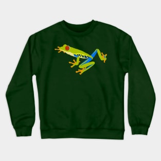 Red-Eyed Treefrog Crewneck Sweatshirt